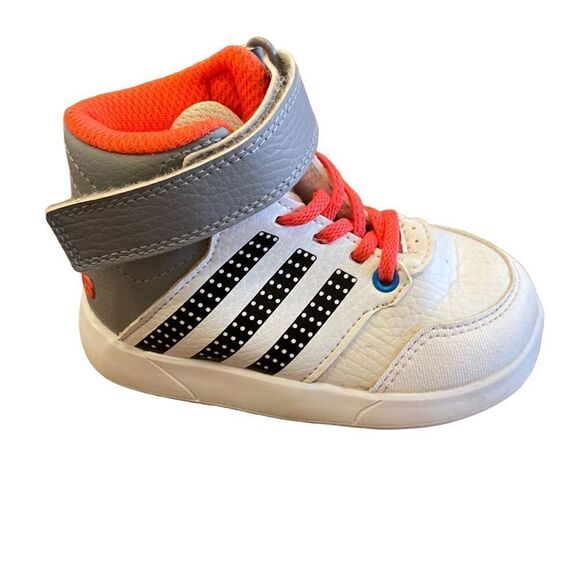 Adidas High Top Toddler Sneaker Size 5 - Picture 1 of 7
